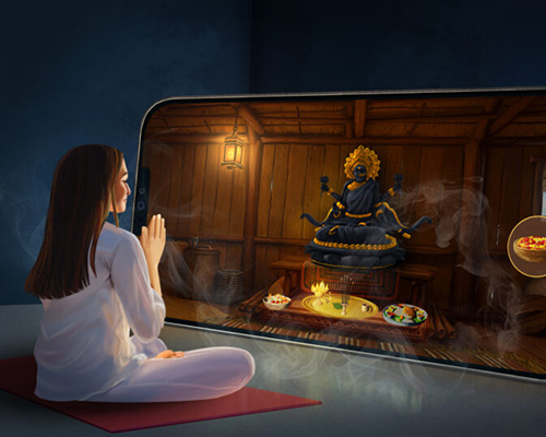 Pooja Sadhnas Meditation Work
